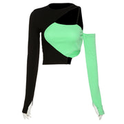 Women's Slim Fit Long Sleeve Cotton Tee