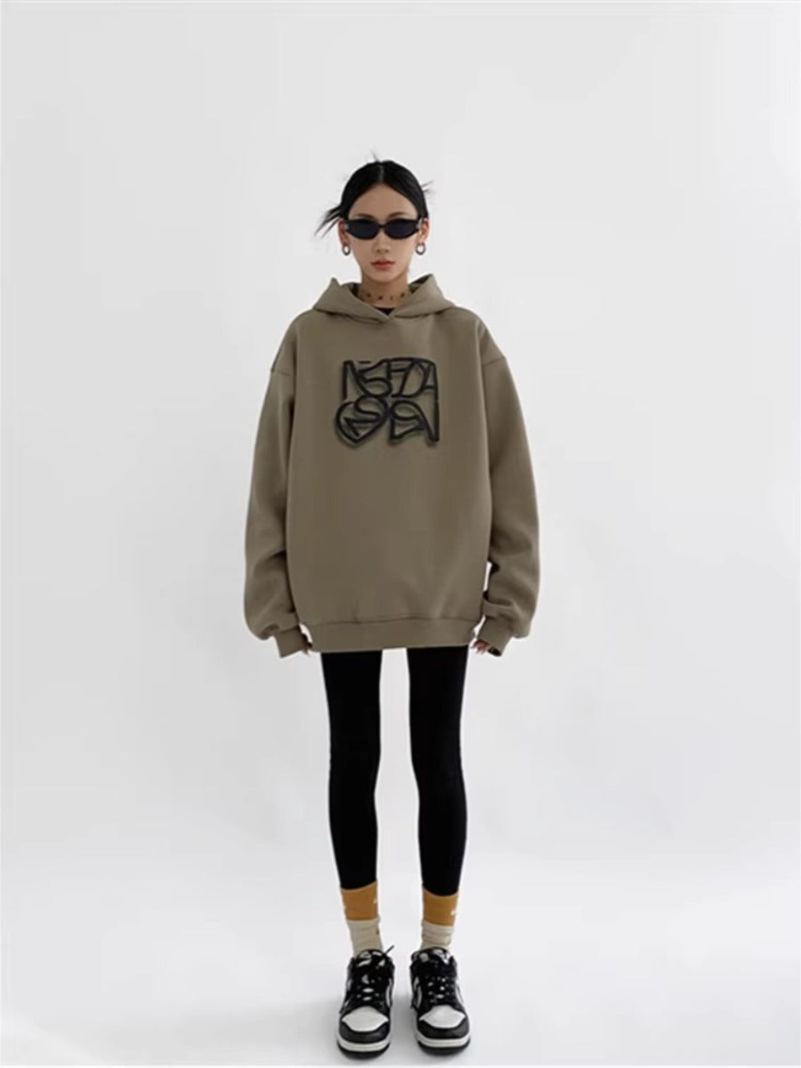 Women's Pure Cotton Heavyweight Hooded Sweatshirt