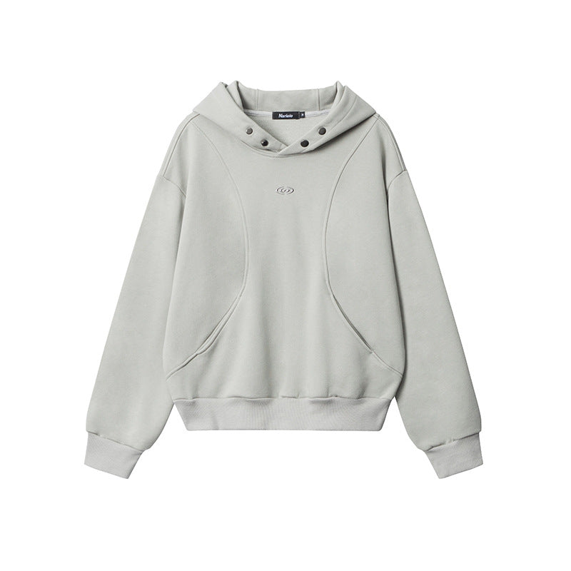 Women's Casual Loose Hooded Cardigan Sweater