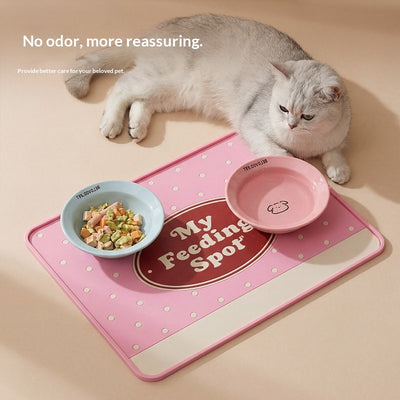 Waterproof Pet Placemat for Easy Cleaning