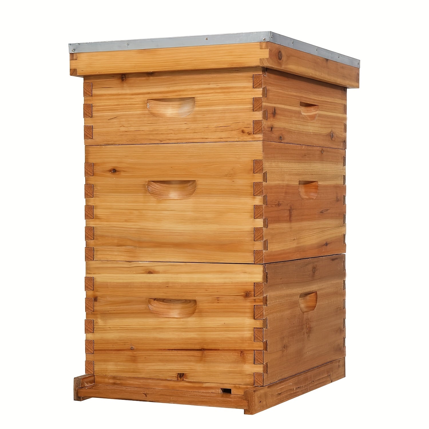 Wooden Wax‑Coated Beehive Starter Kit – 10 Frame, 3‑Layer with Frames, Beeswax and Coated Foundation Sheets