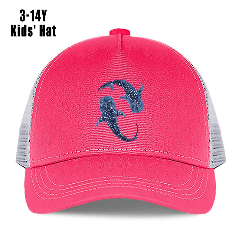 Unisex Baseball Cap with Whale Shark Print, Lightweight Sun Protection