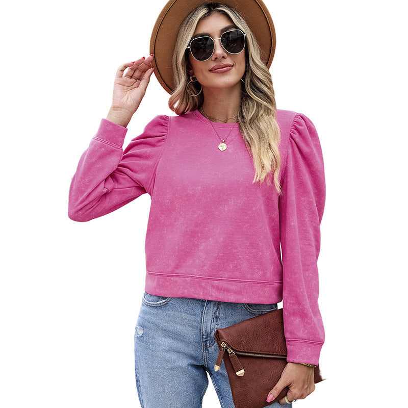 Cozy Solid Color Women's Casual Hoodie