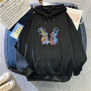 Plus Size Loose Hooded Sweater For Women