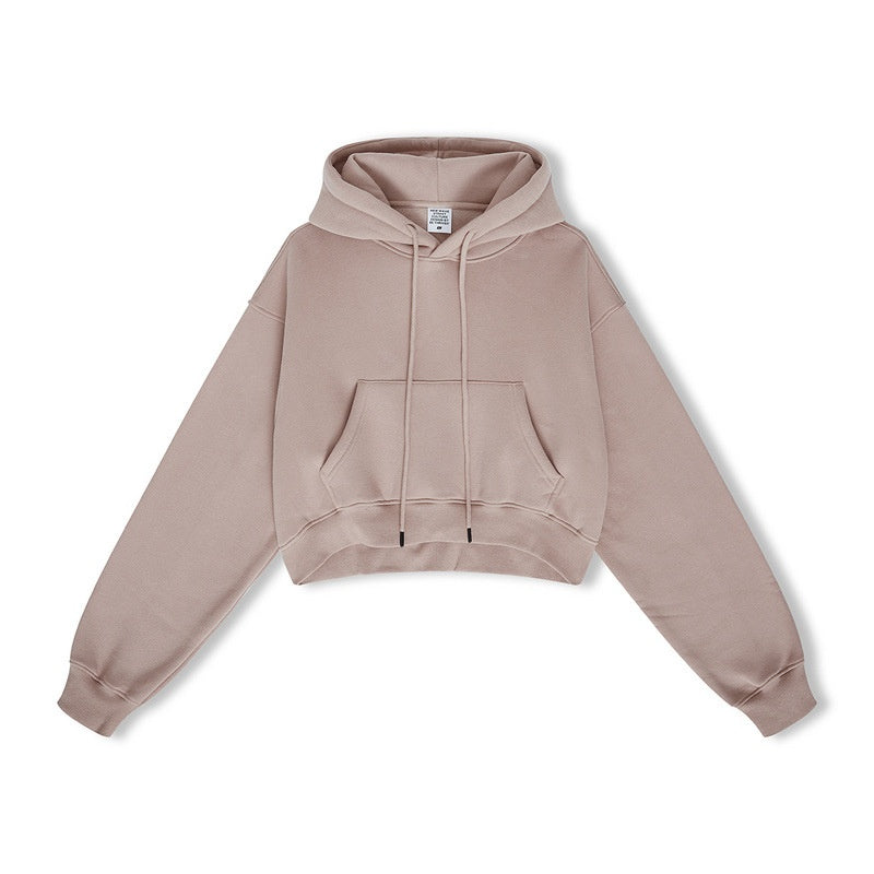 Women's High Street Plush Hooded Pullover