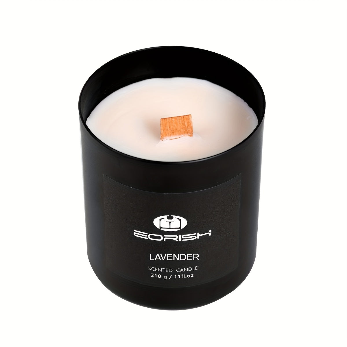11‑Ounce Soy Wax Jar Candle – Large Capacity, Alloy Container, Aromatherapy with Essential Oils