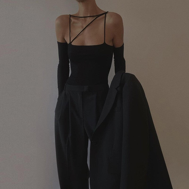 Women's Jumpsuit Long-sleeved T-shirt