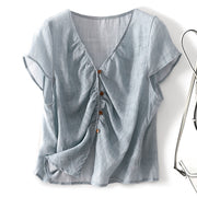 Loose-fitting Lightweight Breathable Minimalist Shirt