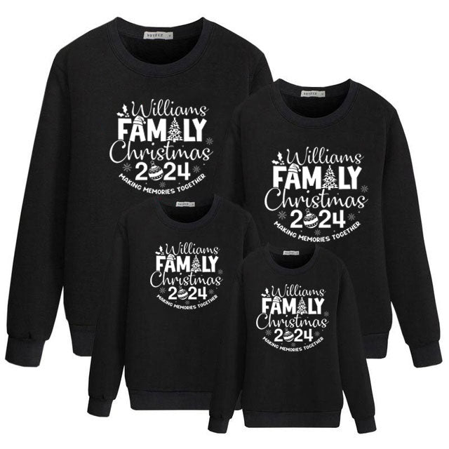 Matching Family Cartoon Hoodie - Cozy Cotton Fall Sweatshirt