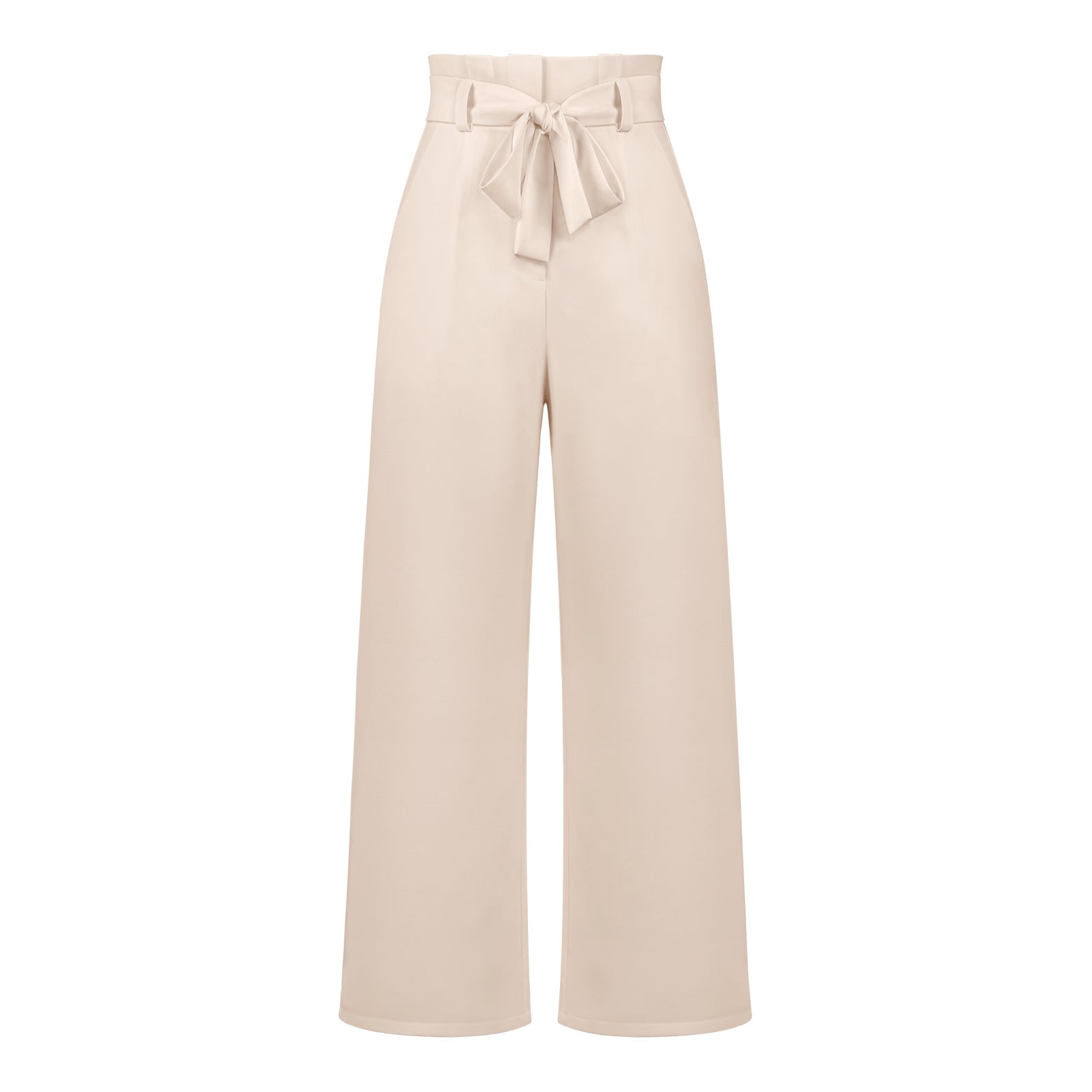 Women's Ice Silk Casual Wide-Leg Trousers