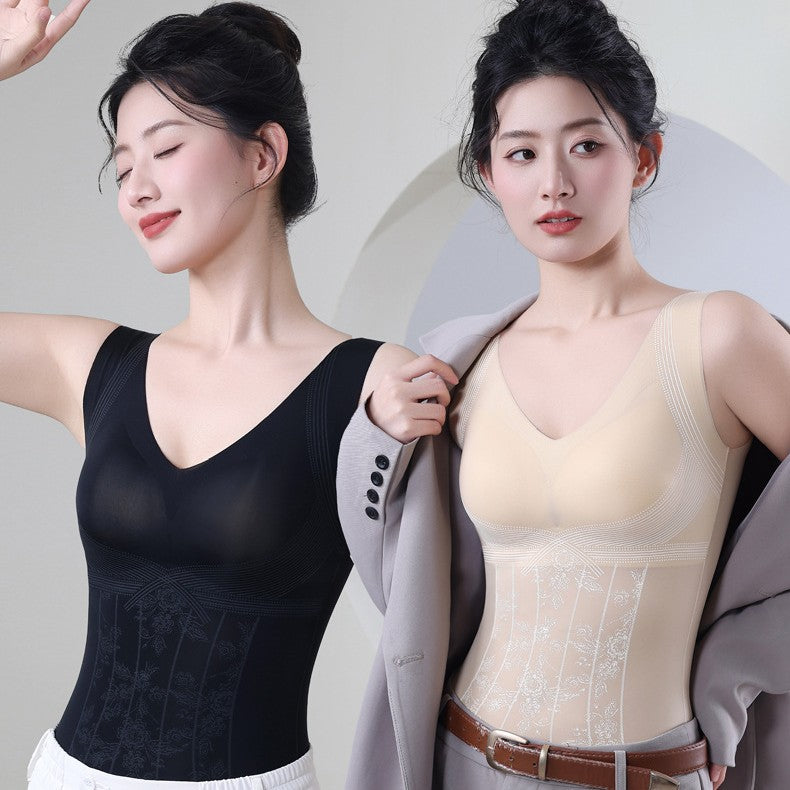Ultra-thin Push-up Shaping Vest Top