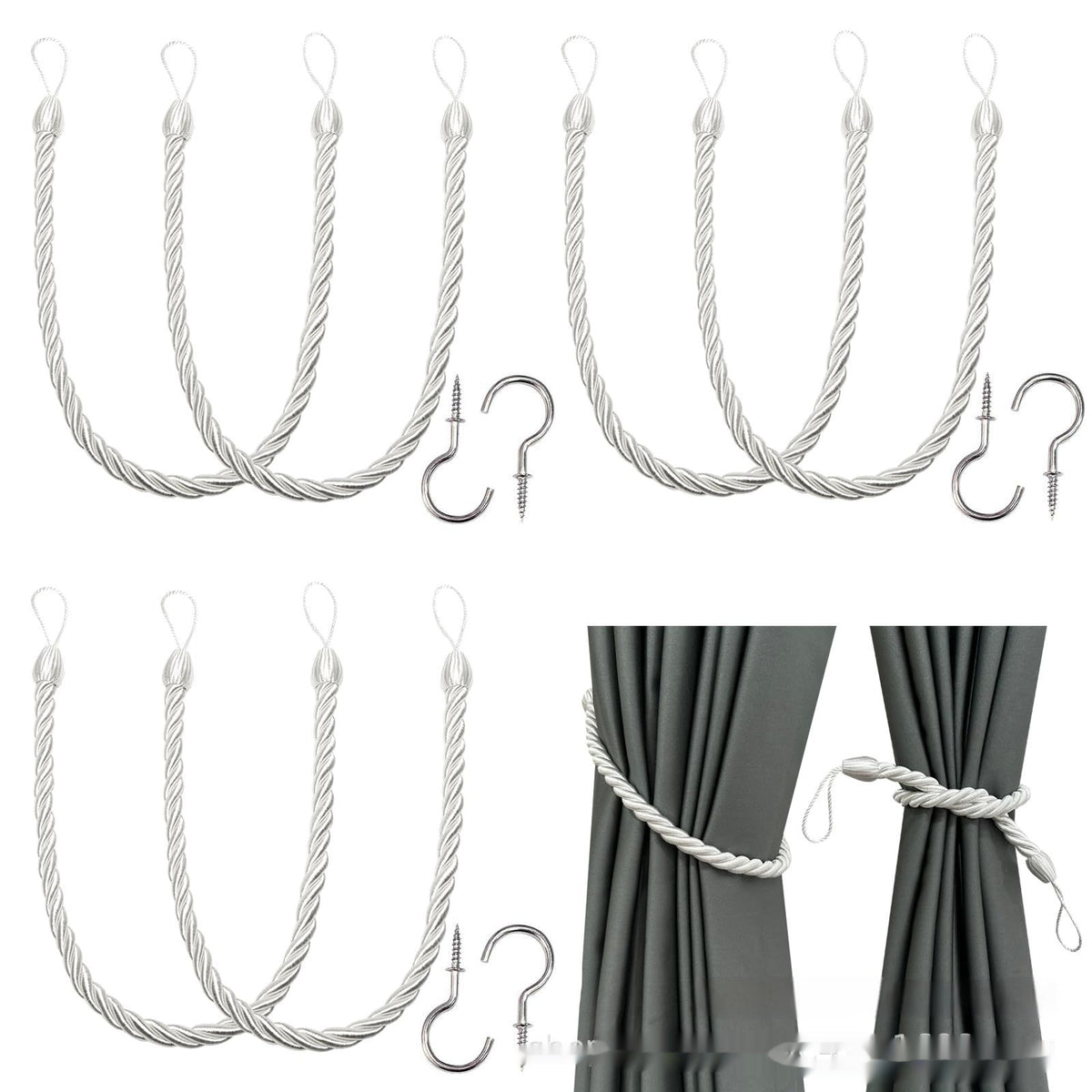 Curtain Bandage Rope Hand-woven