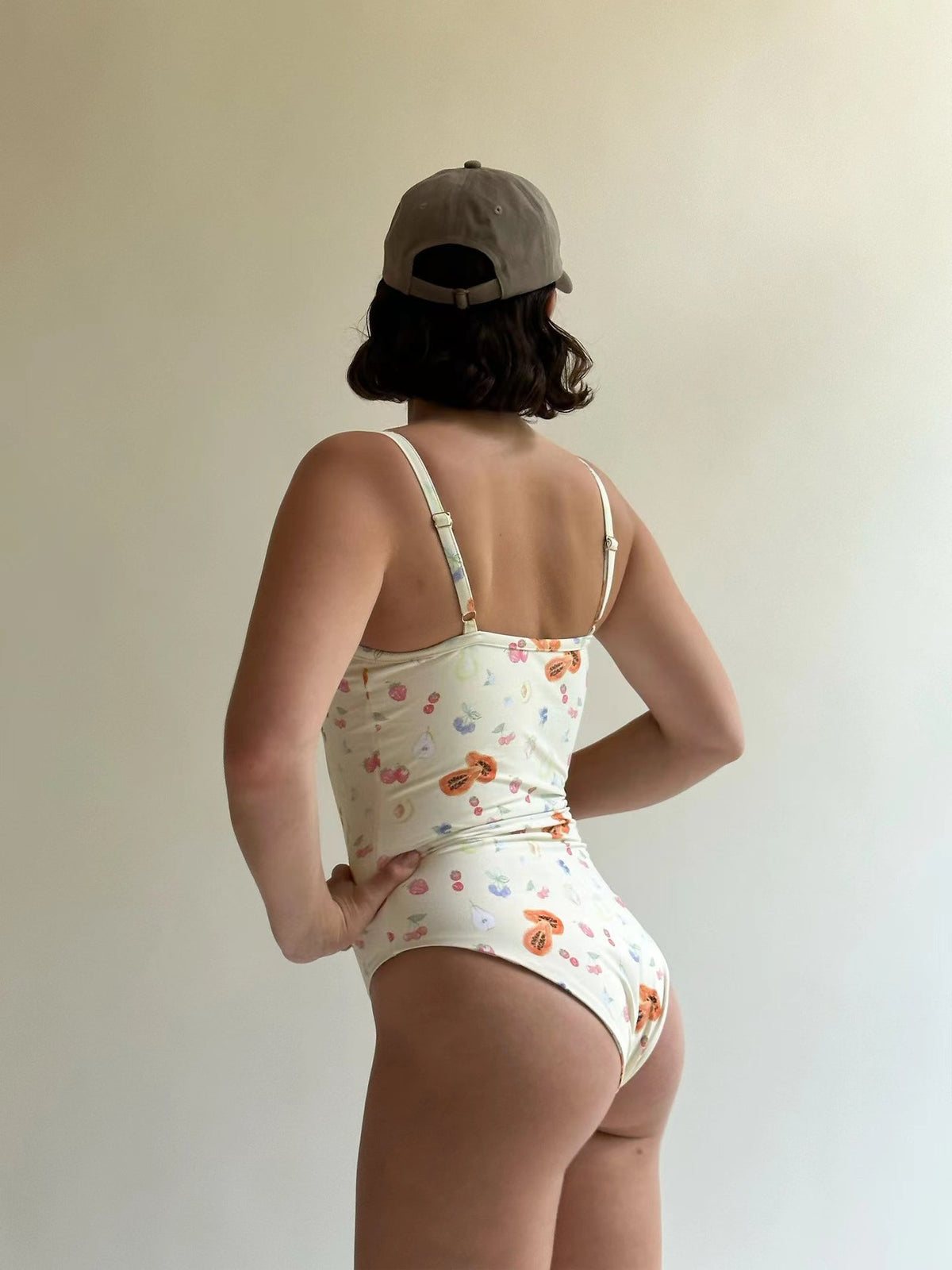 Sexy Backless Printed One-Piece Swimsuit & Active Jumpsuit