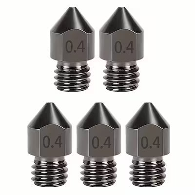 MK8 Hardened Steel Nozzle – Corrosion‑Resistant Extruder Head for Ender 3, A8, A8 Plus, CR‑10, 1.75 mm