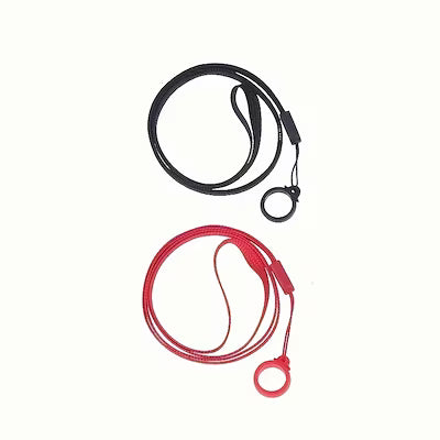 Colorful Silicone Lanyards with Integrated Chain for Phones and USB Drives