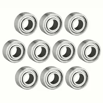 683ZZ Double Shielded Deep Groove Ball Bearing – 3 mm × 7 mm × 3 mm, Pack of 10