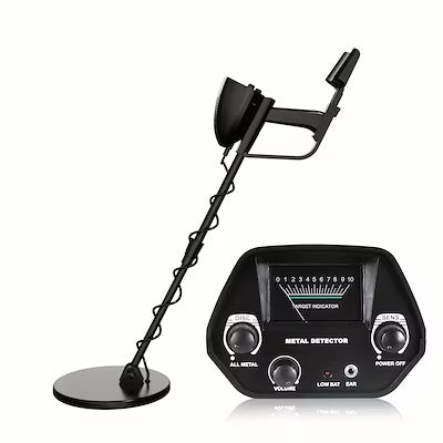 High-sensitivity outdoor metal detector with all-metal discrimination