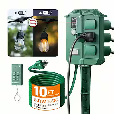 Ground Socket Timer for Automatic Appliance Control