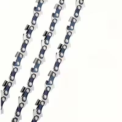 25 cm low-recoil saw chains for chainsaws – 3/8" pitch, hardened steel