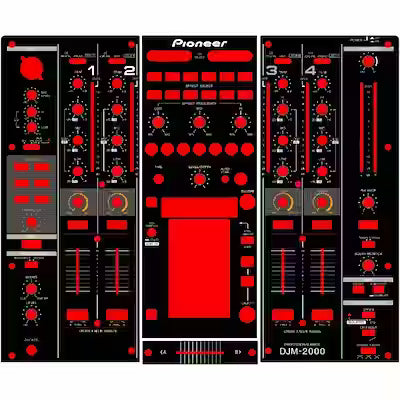 Protective Film for DJM‑2000 Controller – Scratch‑Resistant Adhesive Tape
