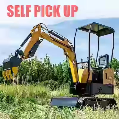 1-ton compact excavator with EPA-compliant engine and 4 kW travel motor