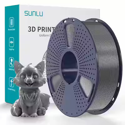High Toughness PETG 3D Printer Filament, 1.75 mm ±0.02 mm, 1 kg Spool (2.2 lb) – Less Stringing, Smooth Layer Adhesion, Indoor & Outdoor Use