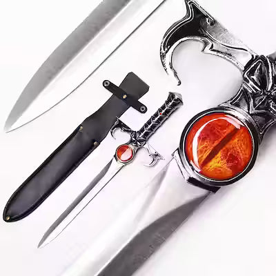 Handmade Metal Cosplay Sword – Thunderbolt Mystic Design