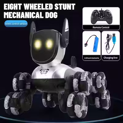 Electric Interactive Robot Dog Toy with Remote Control