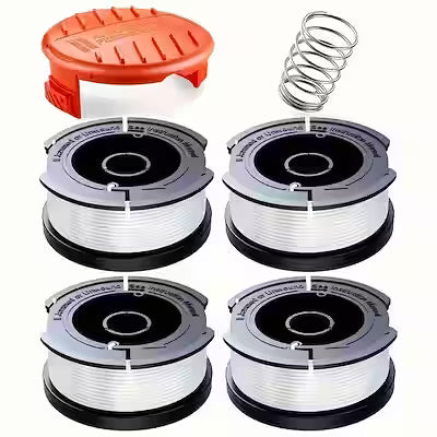 Replacement line spool kit for weed eater trimmer, 0.065 inch diameter, 9 meters