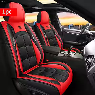 Luxury PU Leather Car Seat Covers, Set of 1 or 2