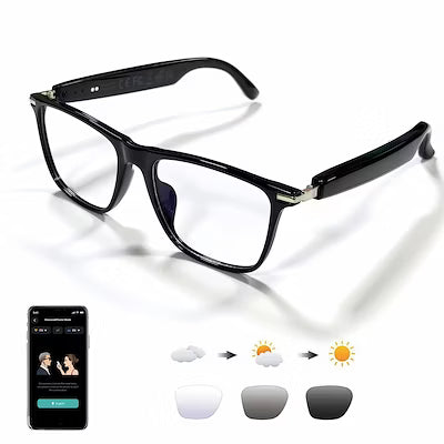 AI-powered smart glasses with real-time translation and voice assistant