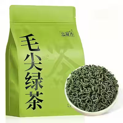 Premium Maojian Green Tea, First-Class Fresh Loose Leaf with Floral and Fruity Aroma, 250g Bag