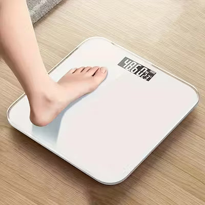 Smart Digital Bathroom Scale with Tempered Glass Platform