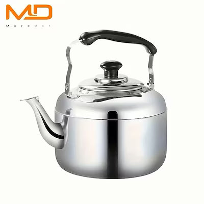 3 L Large‑Capacity Stainless Steel Whistling Kettle with Loud Whistle – Portable for Gas or Electric Stoves