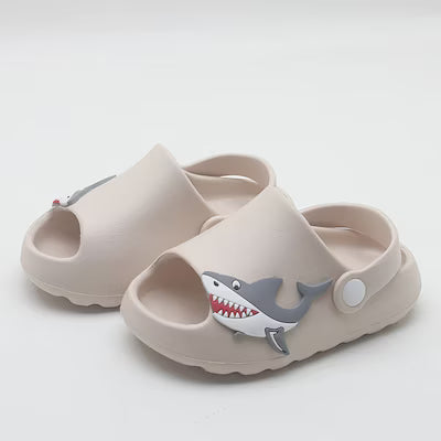 Lightweight EVA Beach Sandals for Kids and Teens, Low-Top Casual Style