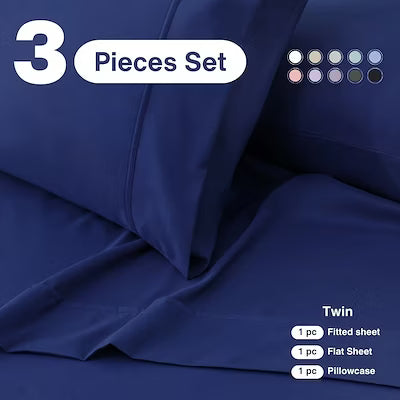 Extra deep pocket bed sheet set with cooling and breathable fabric - image 7