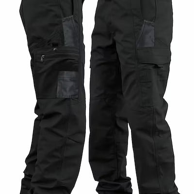 Men's Regular Fit Tactical Cargo Pants for Outdoor Activities
