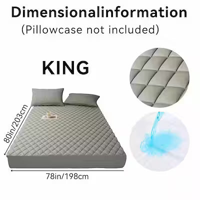 Waterproof Mattress Protector with Deep Pocket Design