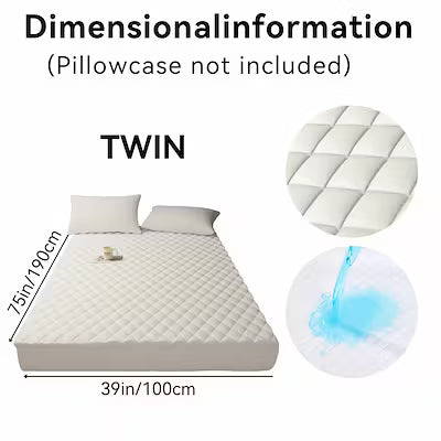 Waterproof Mattress Protector with Deep Pocket Design