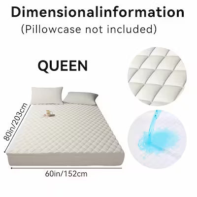 Waterproof Mattress Protector with Deep Pocket Design