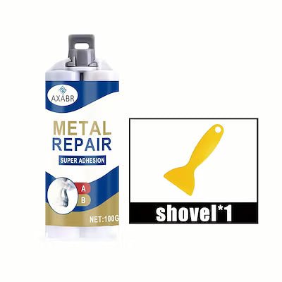 Heavy-Duty Metal Repair Epoxy Adhesive for Cast Iron, Aluminum, and Stainless Steel