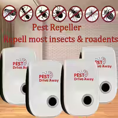 Dual‑Channel Soundwave Pest Control Device – 2026 New Version for Indoor Use