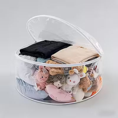 Extra large bean bag storage chair for plush toys and clothing