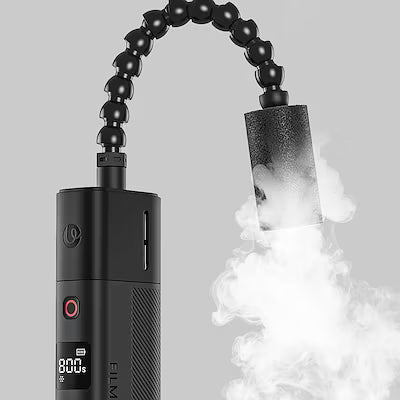 Portable Smoke Machine with Adjustable Mist and Dry Ice Modes, LCD Display, Type‑C Charging, Food‑Grade Safe – Includes Carrying Case