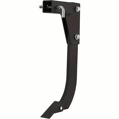 Hitch-mounted soil ripper with 18-inch shank and one-pin receiver mount
