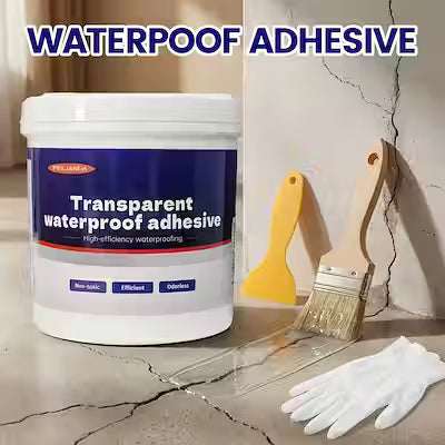 Transparent Liquid Waterproof Sealant, 1000g High-Efficiency Adhesive for Indoor and Outdoor Use