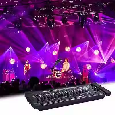 384-Channel DMX Lighting Controller for Stage and Party Lighting