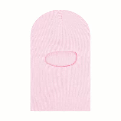 Baby knit winter hat for cold weather with long barrel coverage