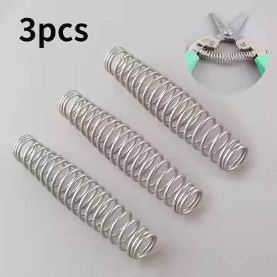 Precision pruning shear spring replacement pack of three