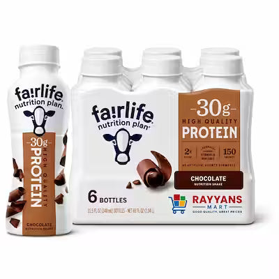 Fairlife Protein Shake, Chocolate, 11.5 fl oz, 6-Pack